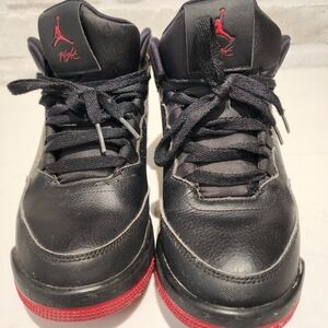 Jordan Flight Black And Red - YEAR 2016 Size  7
